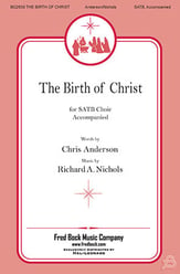 The Birth of Christ SATB choral sheet music cover